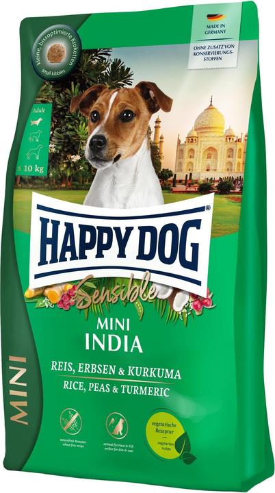 Produktbild Happy Dog Trockenfutter Sensible Mini India, 4 kg (Adult, 1 Stk., 4000 g)