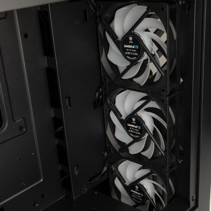 Immagine prodotto Kolink Caso Unity Cascade ARGB Midi-Tower - nero (E-ATX, Mini-ITX, ATX, mATX)