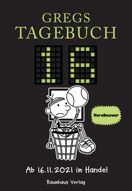 Actual product image Gregs Tagebuch 16 - Volltreffer! (German, Jeff Kinney., Dietmar Schmidt, 2021)