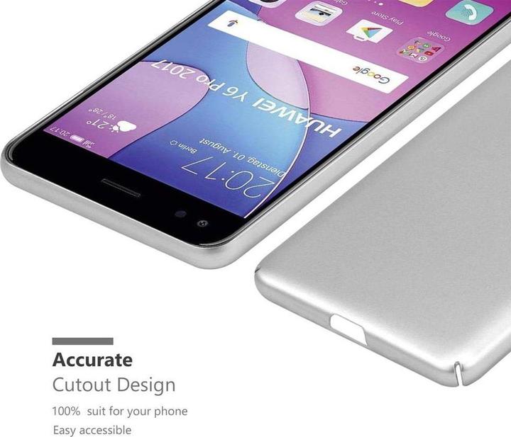 Productafbeelding Cadorabo Harde kaft Matte metalen omslag (Huawei Y6 Pro (2017))