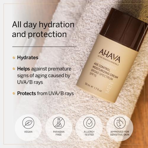 Actual product image Ahava Time to Energize (50 ml, Day cream, SPF 15)