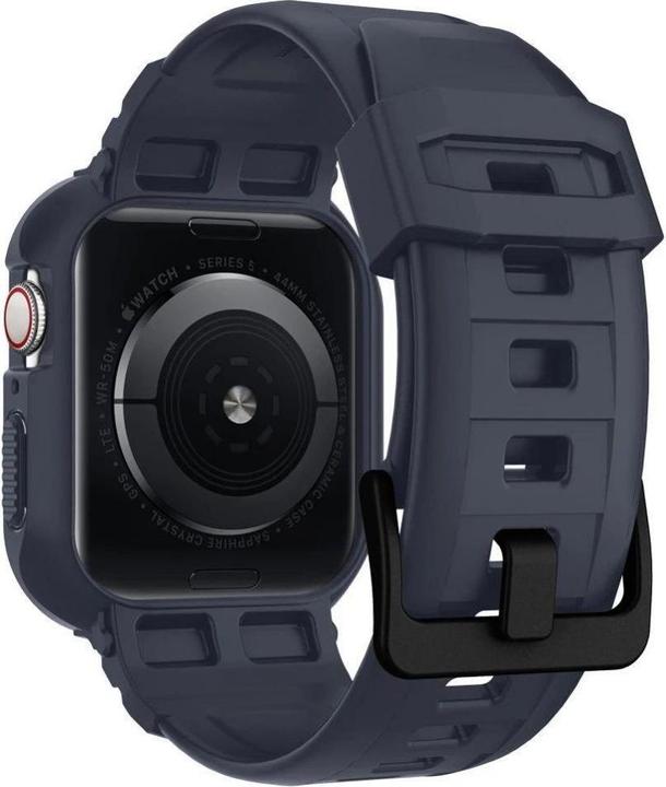 Actual product image Spigen RUGGED ARMOR "PRO" Apple Watch 4 / 5 / 6 / 7 / 8 / SE (44 / 45 MM) CHARCOAL GRAY