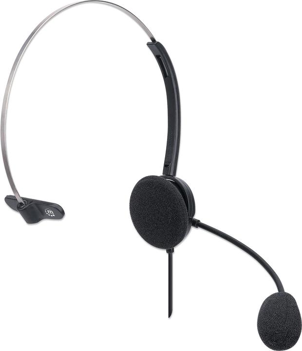 Actual product image Manhattan Mono USB headset (Cable, USB-A)
