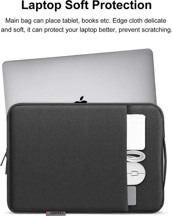 Actual product image König Design Universal Notebook Bag 12.5 - 16.7 inch Carrying Case Cover Laptop Case Cover (16.70", HP, Apple, Microsoft, Acer, Lenovo, Dell)