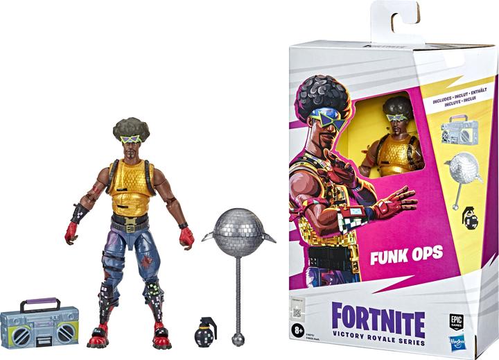 Produktbild Fortnite Hasbro Victory Royale Series Funk Ops 15 cm grosse Action-Figur zum Sammeln mit Accessoires