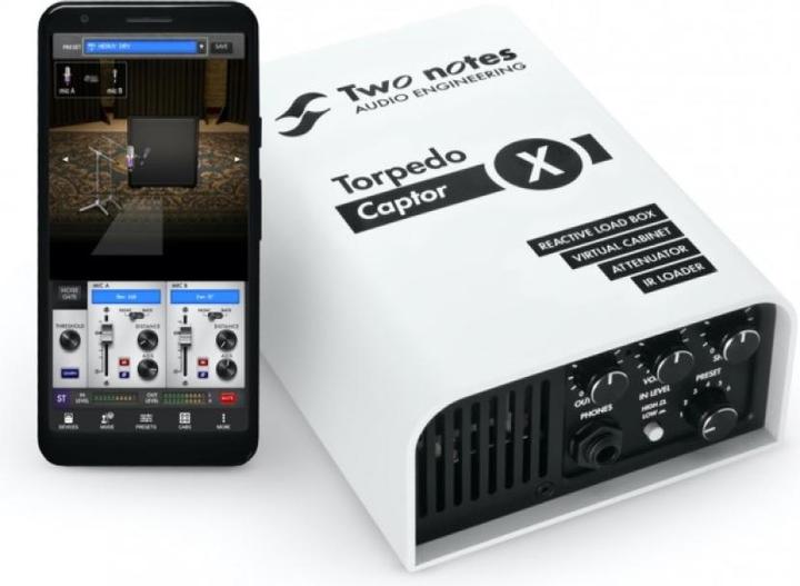 Image du produit Two Notes Torpedo Captor X (16) (Simulateur de cabine, Atténuateur)