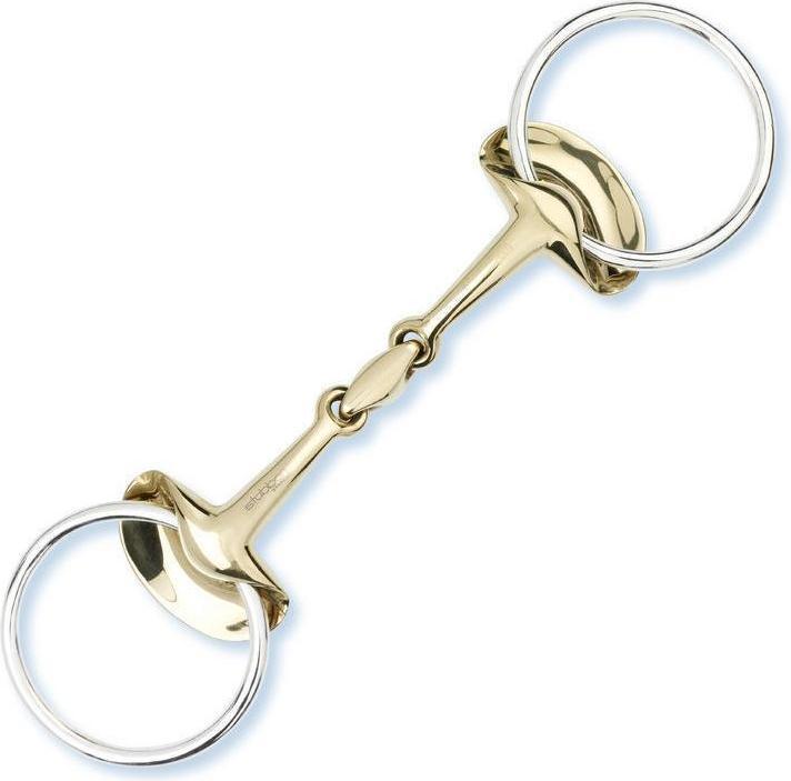 Actual product image Stübben en Wings water snaffle double broken