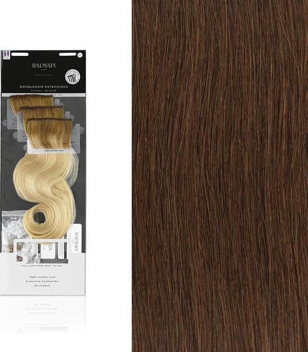 Produktbild Balmain Hair Professional - Doppelhaarverlängerungen menschliches Haar - L6 - Blondes