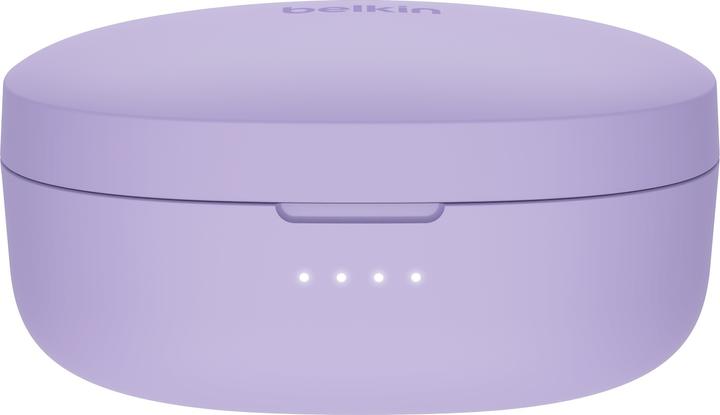 Produktbild Belkin wireless soundform bolt tws hellviolett (keine Geräuschunterdrückung, 38 h, Kabellos)