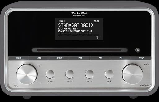 Actual product image TechniSat DigitRadio 580 (FM, Web radio, DAB+, Bluetooth, Wi-Fi)