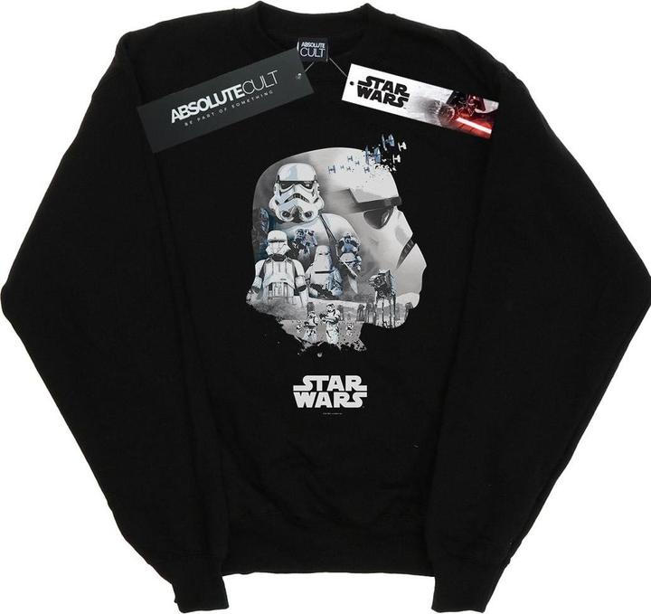 Produktbild Star Wars Stormtrooper Montage Sweatshirt (L)