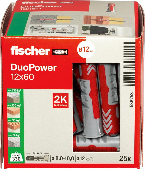 Image du produit Fischer DuoPower (25 pcs)