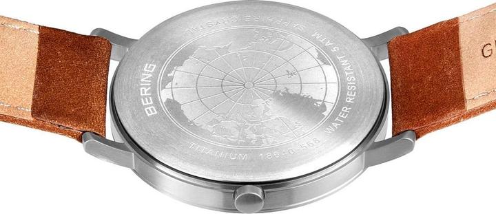Actual product image Bering Titanium wristwatch (Analogue wristwatch, 40 mm)