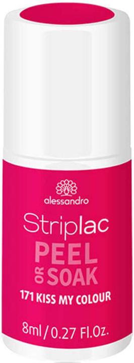Produktbild Alessandro Striplac Peel or Soak - 171 Kiss My Colour (171 Kiss my Colour, UV-Gel Lack)