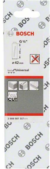 Image du produit Bosch Professional Zubehör PRO Core Cutter dry, 42 x 150 mm, G 1/2 pouce (42 mm)