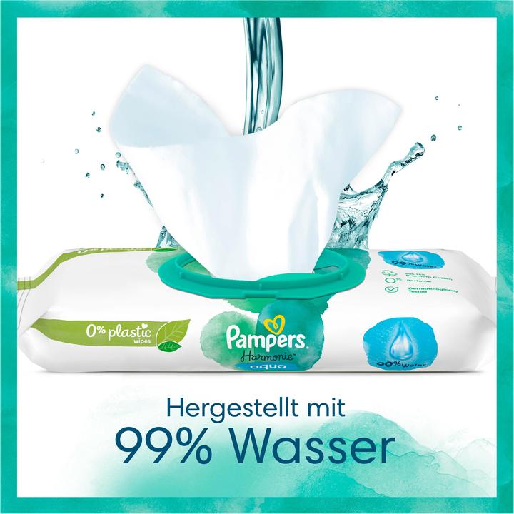 Actual product image Pampers Harmonie Aqua (1152 Piece)