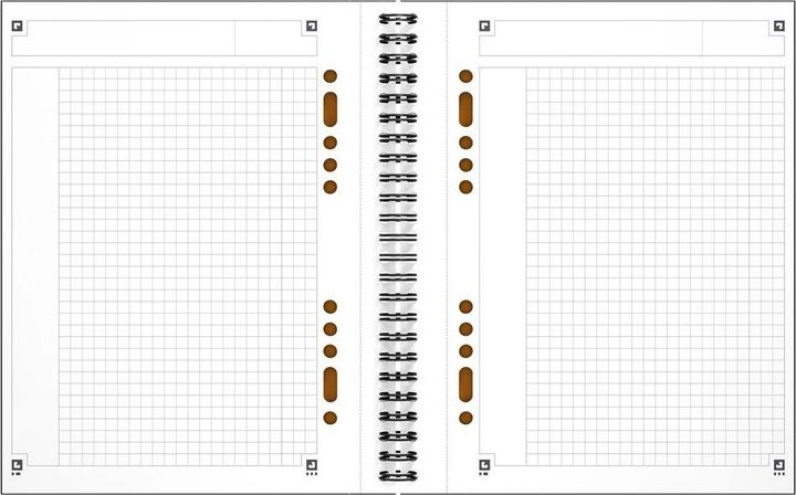 Actual product image Oxford Notebook International Notebook (A5, Checked)