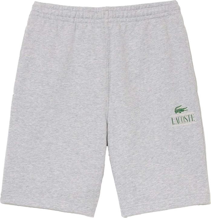Actual product image Lacoste Unisex Adult Fleece Printed Signature Shorts (XXS)