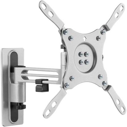 Produktbild Goobay TV-Wandhalterung Caravan FULLMOTION M, Silber (Wand, 43", 15 kg)