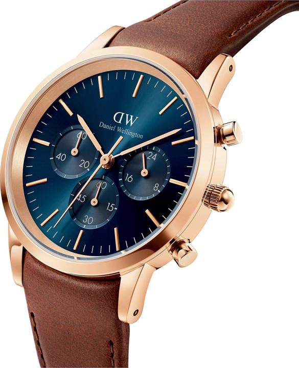 Produktbild Daniel Wellington Iconic Chronograph St. Mawes Rose Gold Arctic Sunray (Chronograph, 42 mm)