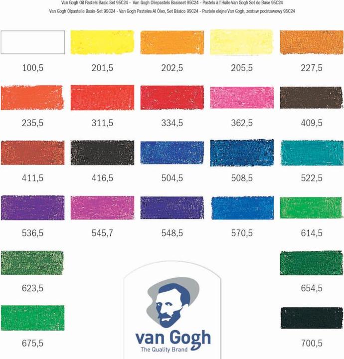 Produktbild Van Gogh Ölpastelle (Sortiert, 24 x)