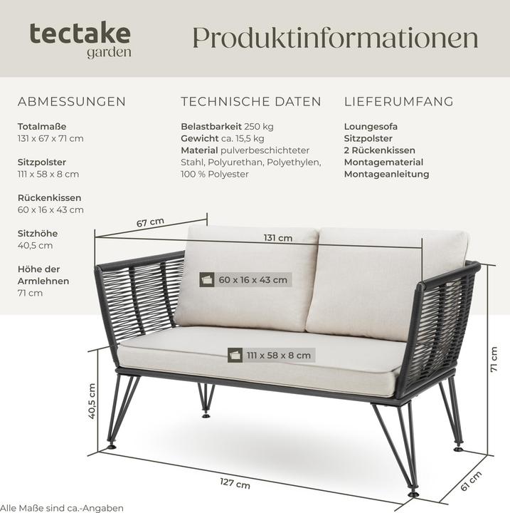 Produktbild tectake Sundo