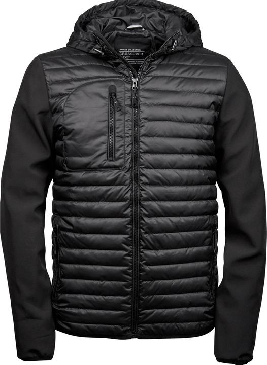 Produktbild Tee Jays Gepolsterte Crossover Jacke mit Kapuze (M)