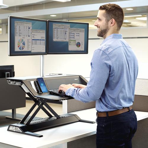 Image du produit Fellowes Station de travail assis-debout Lotus DX