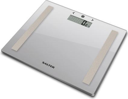 Immagine prodotto Salter 9113 SV3RAREU16 Bilancia da bagno compatta in vetro - Argento (150 kg)