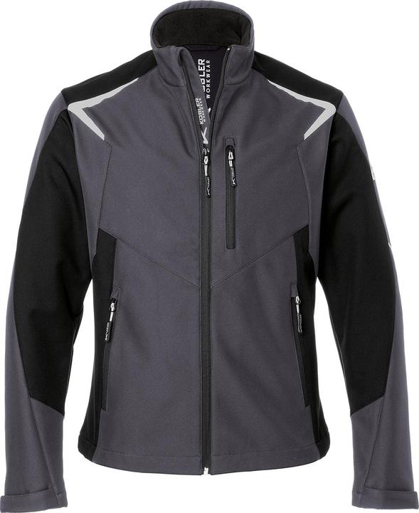 Actual product image Kübler Jacket Ultrashell BODYFORCE anthracite/black shape 1625 size XS (XS)