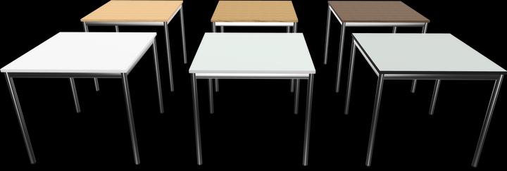 Actual product image Dietiker Atos I meeting table (800 x 800 x 749 mm)