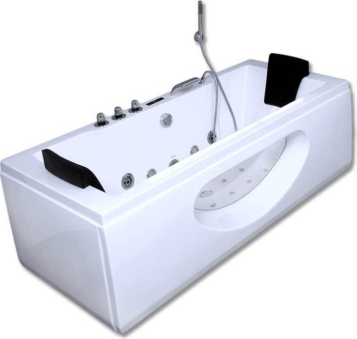 Immagine prodotto Home Deluxe Vasca idromassaggio con terapia luminosa a LED BLUE DIVE M - 180x90cm (90 cm, 180 cm)