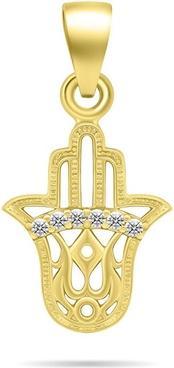 Brilio Silver - Silver pendant Globe with zircons PT135W