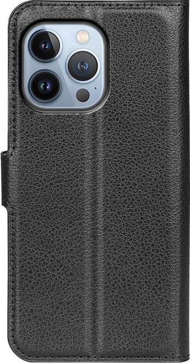 Image du produit Cover-Discount iPhone 14 Pro Max - Étui en cuir noir (Apple iPhone 14 Pro Max)