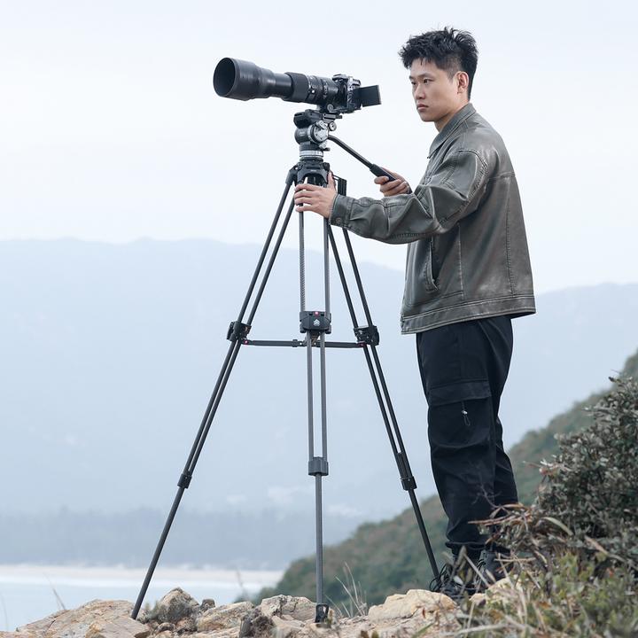 Produktbild Ulanzi VideoFast Heavy Duty Tripod Kit (Carbon Fiber) (Carbon)
