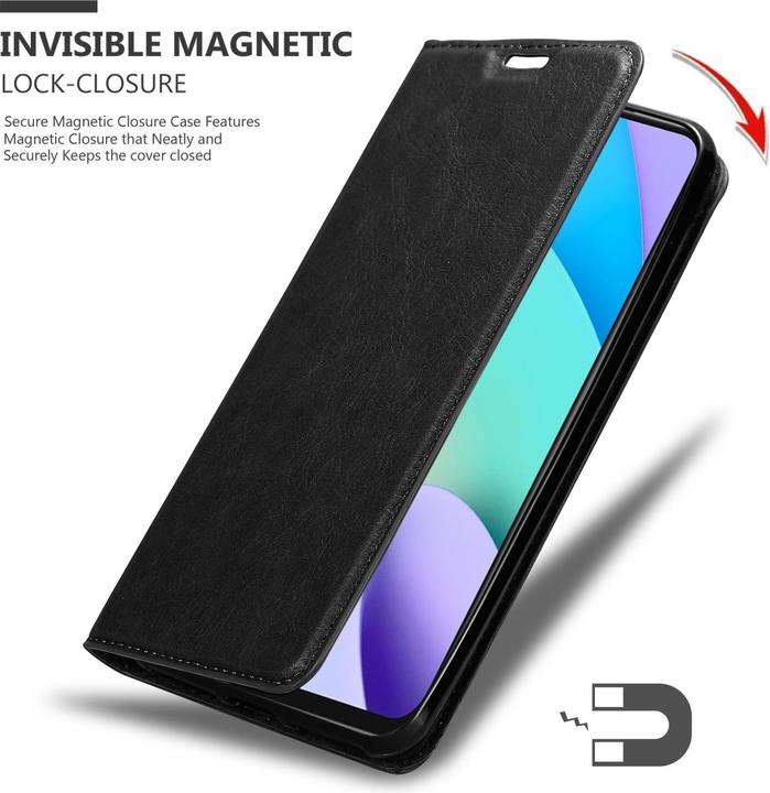 Actual product image Cadorabo Book Invis. Magnet sleeve (Xiaomi Redmi 10)