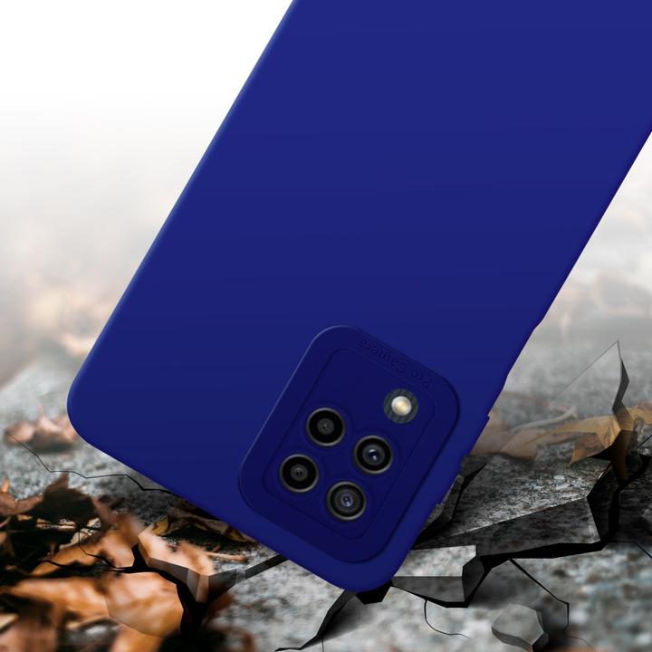 Productafbeelding Cadorabo Hoesje voor Samsung Galaxy M22 / M32 4G in TPU Fluid LM162 Style (Samsung Galaxy M22, Samsung Galaxy A32)