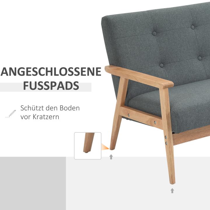 Produktbild Homcom Doppelsofa (2-Sitzer)