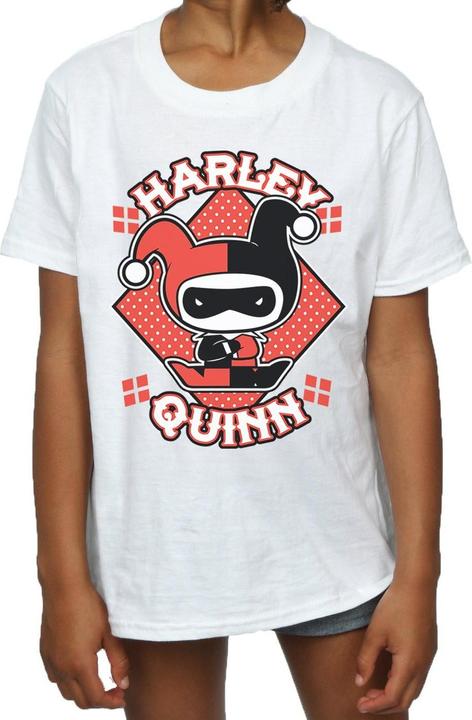 Image du produit Harley Quinn T-Shirt coton Chibi pour fille (140, 146)