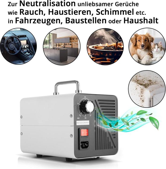 Produktbild Stahlwerk Ozongenerator OG-40 ST (200 m²)