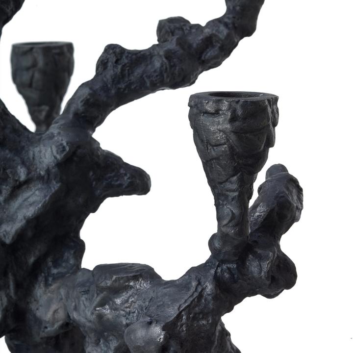 Actual product image Pols Potten Design candle holder Apple Tree 53 cm - Graphite