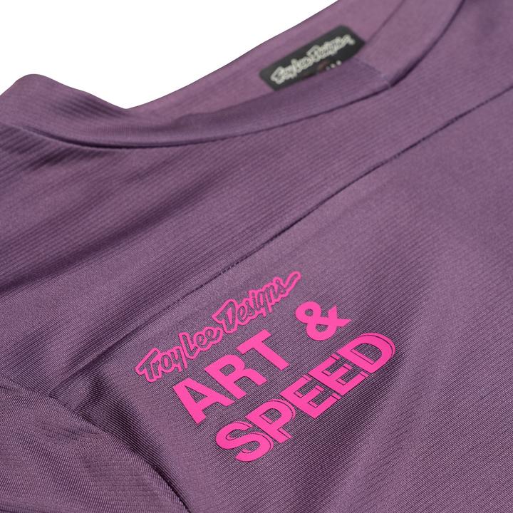 Produktbild Troy Lee Designs Skyline SS Jersey, Radioscape, deep purple, XL (XL)