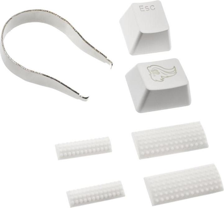 Produktbild Glorious PC Gaming Race PC Gaming Race GMMK Full Size White Ice Edition - Gateron-Brown, USA-Layout (US, Kabelgebunden)