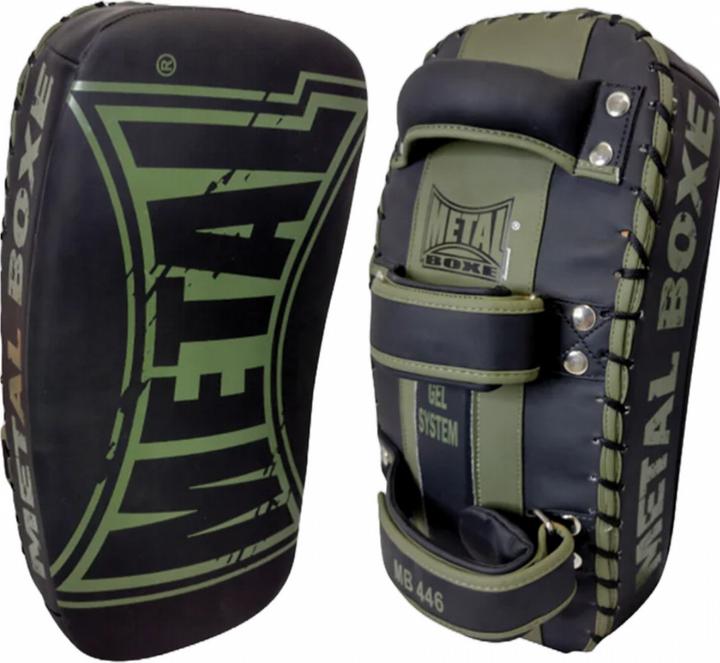 Actual product image Metal Boxe Curved Kick Pad (One size)