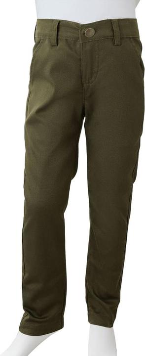 Image du produit VidaXL Pantalon enfant kaki 104,Composition : 60 % coton. 37 % polyester (104)