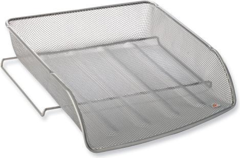 Alba Letter tray MESHFRA M, DIN A4, wire metal, grey 1 tray, suitable up to size 240 x 320 mm (A4)