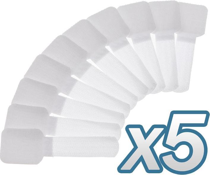 Image du produit Label-the-cable Porte-câble Velcro (Serre-câbles velcro, 90 mm, 50 pcs)