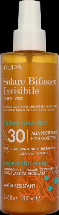 Actual product image Pupa Milano Solaire Bi-Phase SPF30 (Sun spray, SPF 30, 200 ml)