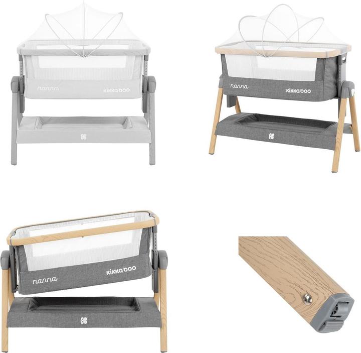 Actual product image Kikkaboo Nanna co-sleeper mattress