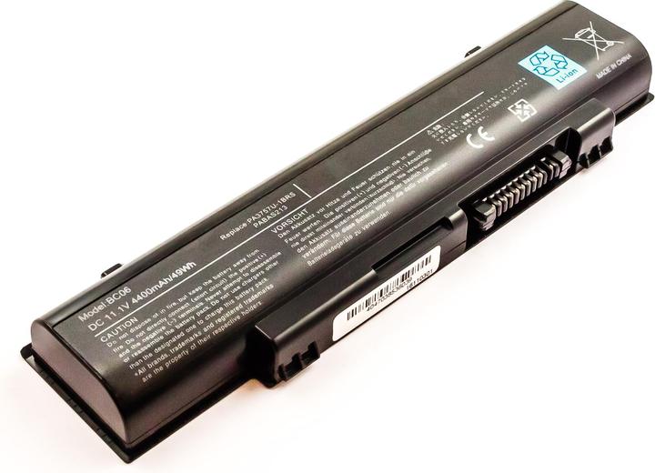 Actual product image AGI Battery compatible with Toshiba Qosmio F750 3D - Battery - 4,400 mAh (4400 mAh)